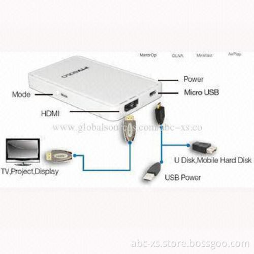 EZ Cast Dongle, Supports Miracast, DLNA, Airplay, Android 4.0, IOS6.0 and Above, Linux, Wi-Fi